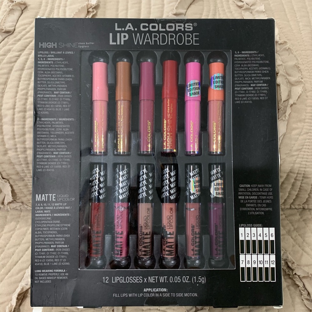 💄 Shea Butter lipgloss & matte liquid lip color - Picture 2 of 2